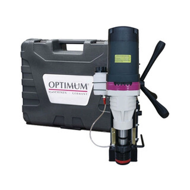 Optimum DM 60V electric magnetic stand drill 16000 N | 100 - 470 RPM | 1890 W | In a suitcase