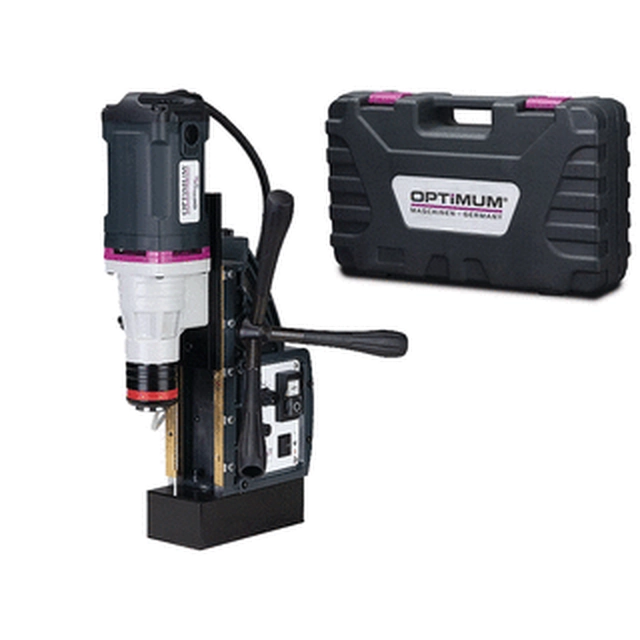 Optimum OPTIdrill DM 35V electric magnetic stand drill 14800 N | 120 - 830 RPM | 1550 W | In a suitcase