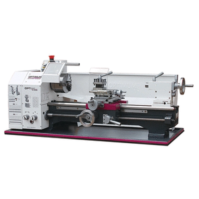 Optimum TU2506 metal lathe 125 - 2000 RPM | 750 W | 230 V