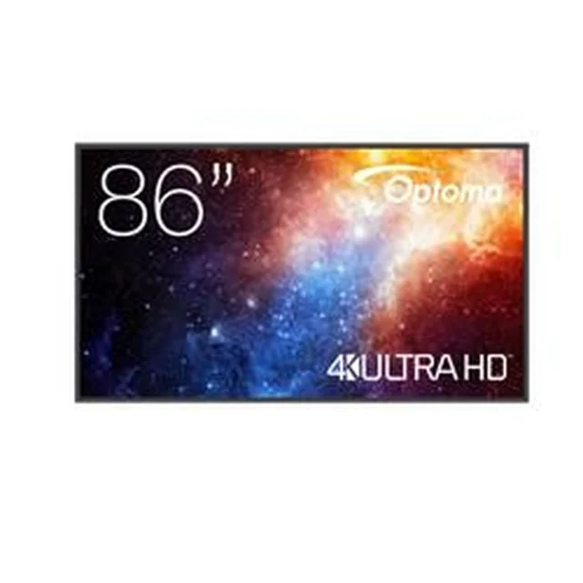 Optoma vaizdo sienelės monitorius H1F2C0HBW101 4K Ultra HD 86&quot;