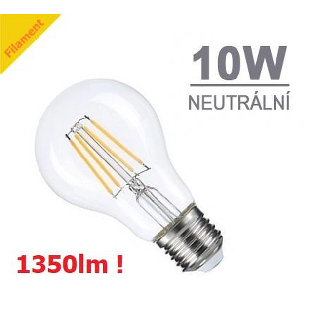 Optonica LED bulb 10W 4xCOS Filament E27 1350lm NEUTRAL WHITE