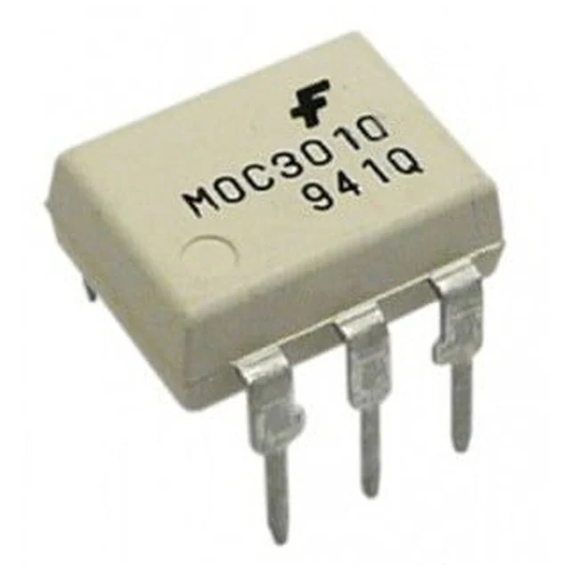 Optotriac MOC3010 Optisk Triac DIP-6 250V Original Fairchild