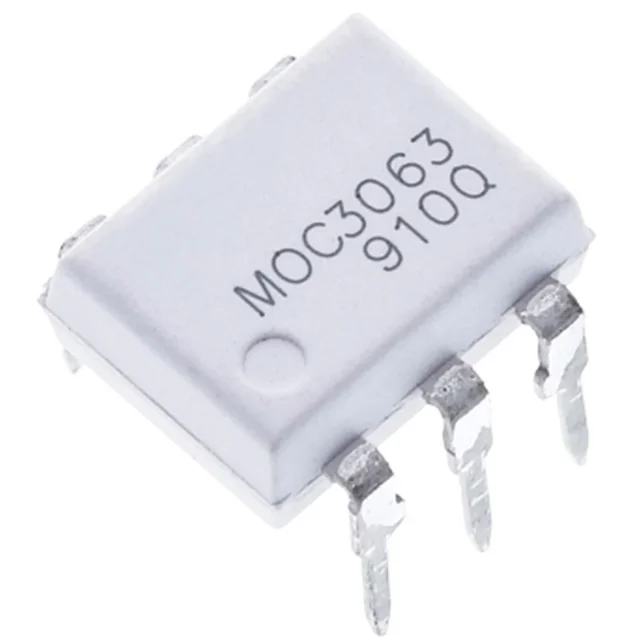 Optotriac MOC3063 Optical Triac DIP-6 600V Αρχικό ONSEMI