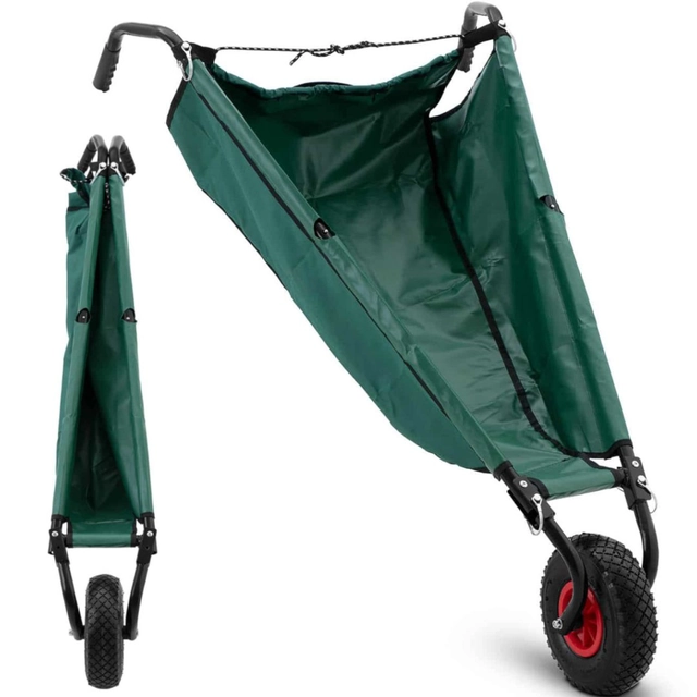 Opvouwbare kruiwagen tuinwagen 50 ik 45 kg