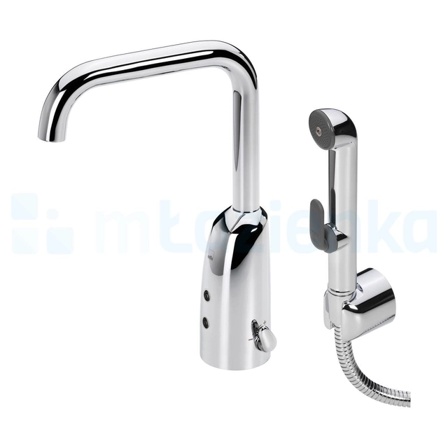 Oras Electra touchless faucet with Bidetta Chrome hand shower 6333FZ