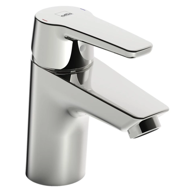 Oras Saga basin mixer without drain valve.