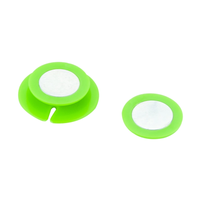 Organizzatore di cavi - clip magnetica verde