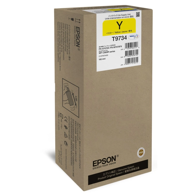 Original Epson Ink Cartridge C13T97340N Yellow