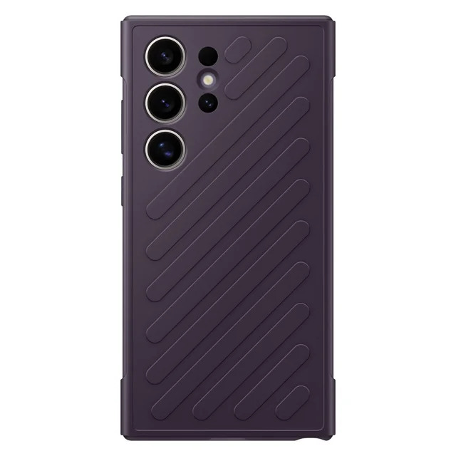 Original gepanzerte Shield-Hülle für Samsung Galaxy S24 Ultra dunkelviolett