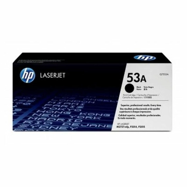 Original HP Toner 53A 53A Blå Sort Flerfarvet