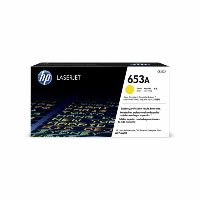 Originální toner HP CF322A žlutý