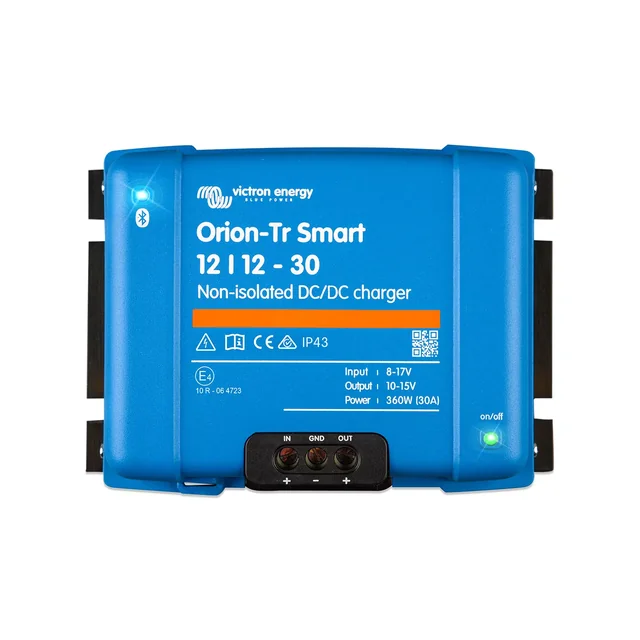 Orion-Tr Smart 12/12-30A isoleerimata alalis-alalisvoolu laadija VICTRON ENERGY