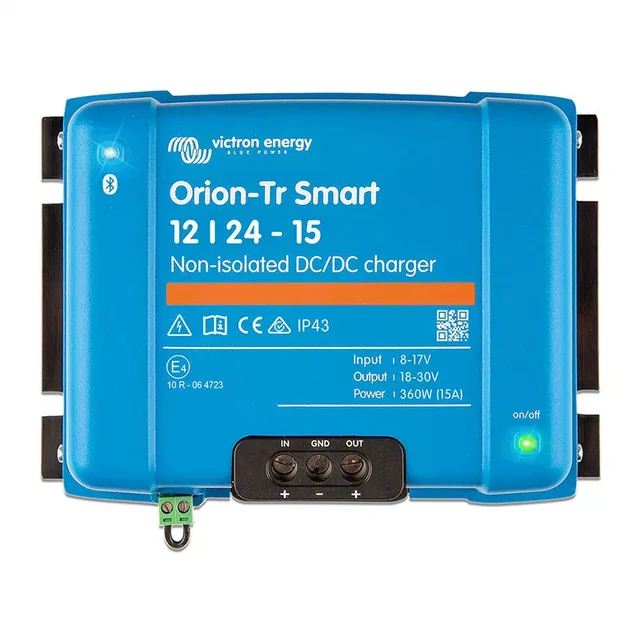 Orion-Tr Smart 12/24-15A Chargeur DC-DC NON isolé VICTRON ENERGY