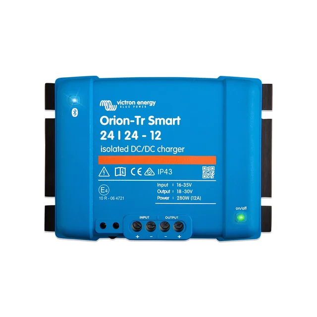 Orion-Tr Smart 24/24-12A Geïsoleerde DC-DC VICTRON ENERGY-oplader