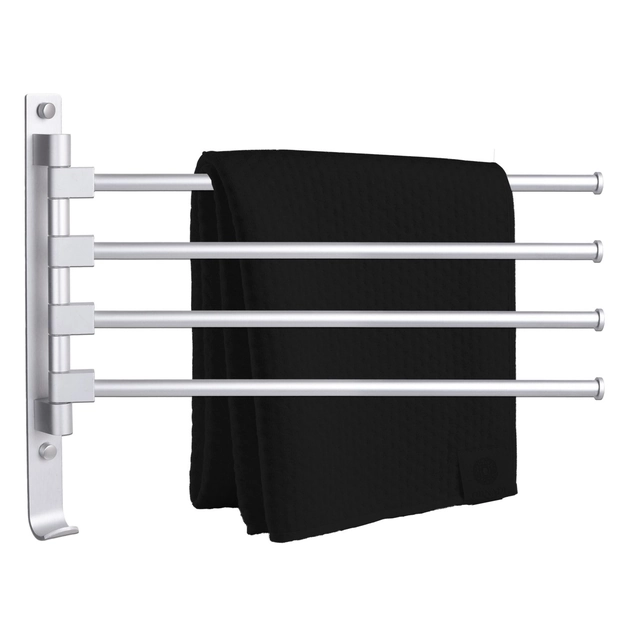 ORTYS bathroom towel rack silver