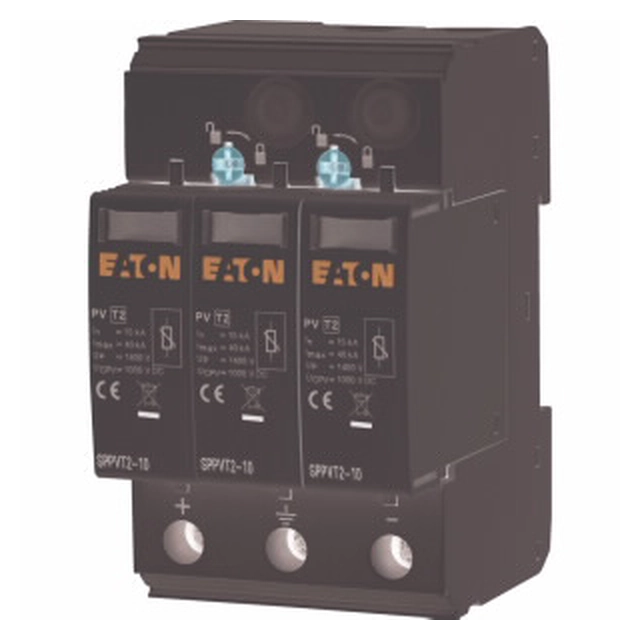 Отводител от пренапрежение тип C 2 1000VDC SPPVT2-10-2+PE 176090