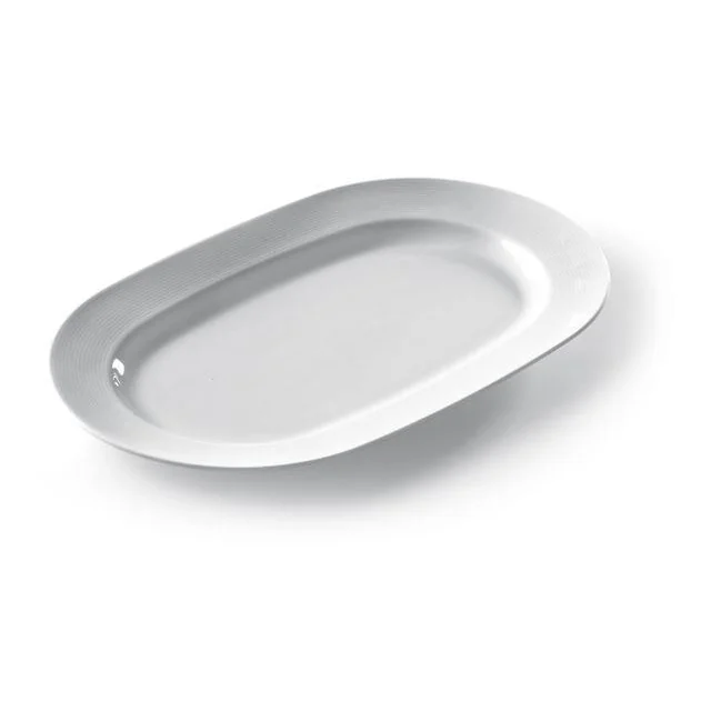 Ovális tányér 400x190