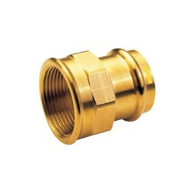 Overgangsfuge 15 x 1/2 bronze B Pressegas