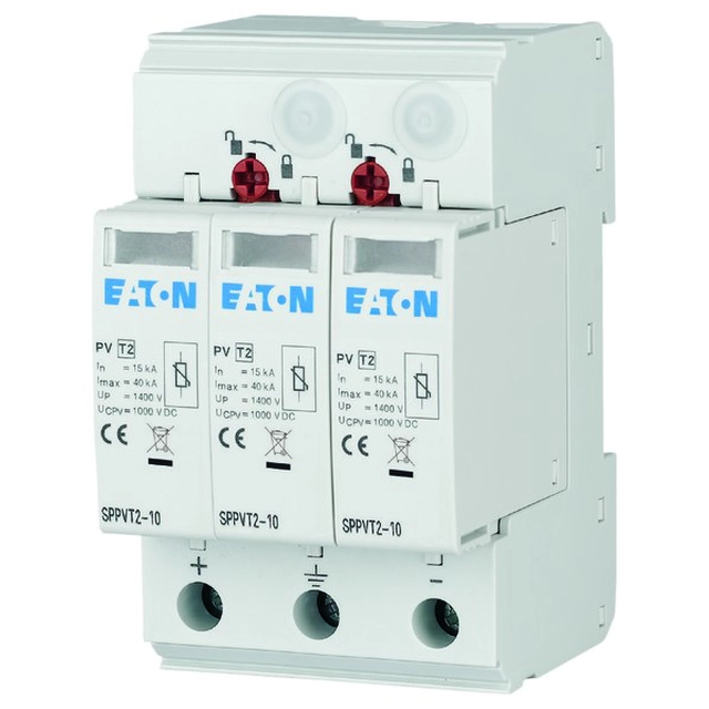 Overspændingsafleder type 2 1000VDC SPPVT2-10-2+PE