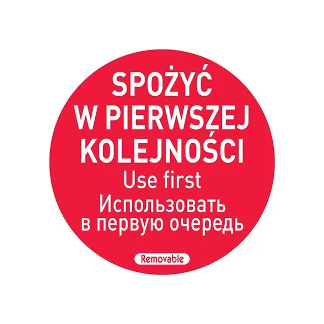 Oznake o varnosti hrane – Eat First Basic različica