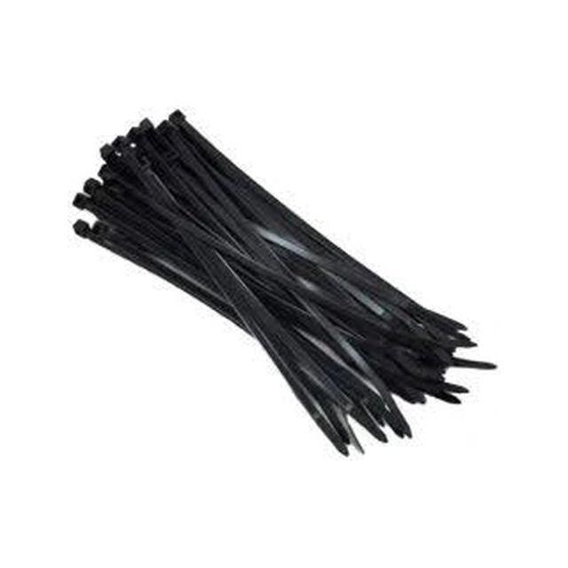 P0 cable ties black UV 100 pcs