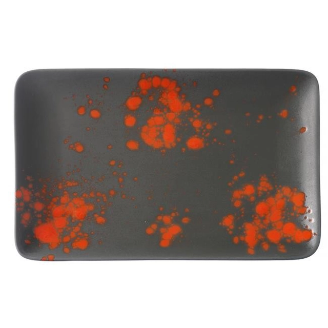 P0 mm rectangular plate Bloom 215x120