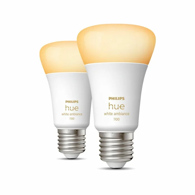 Pacchetto lampadine Philips Smart de 2 E27 Bianco F E27 (2200K) (6500 K)