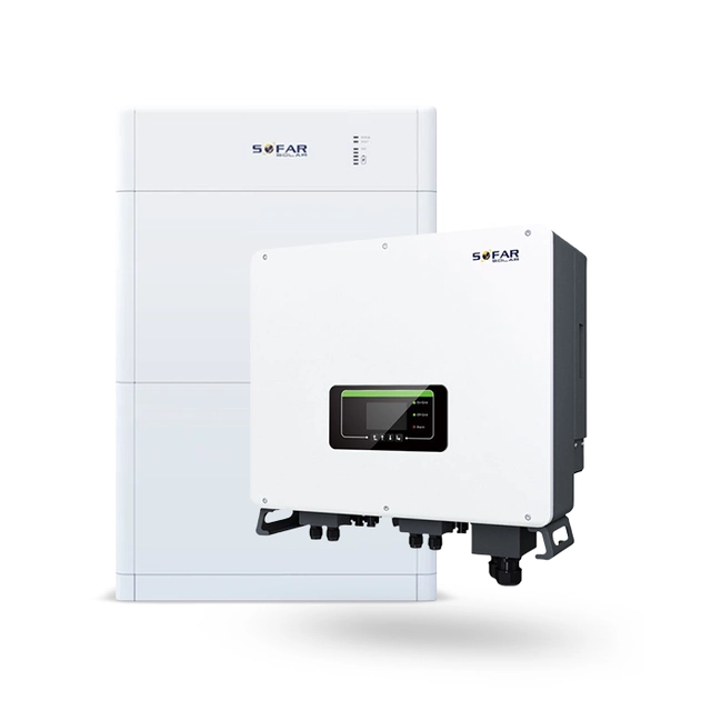 Pacchetto solare Sofar HYD10KTL + BTS 10kWh