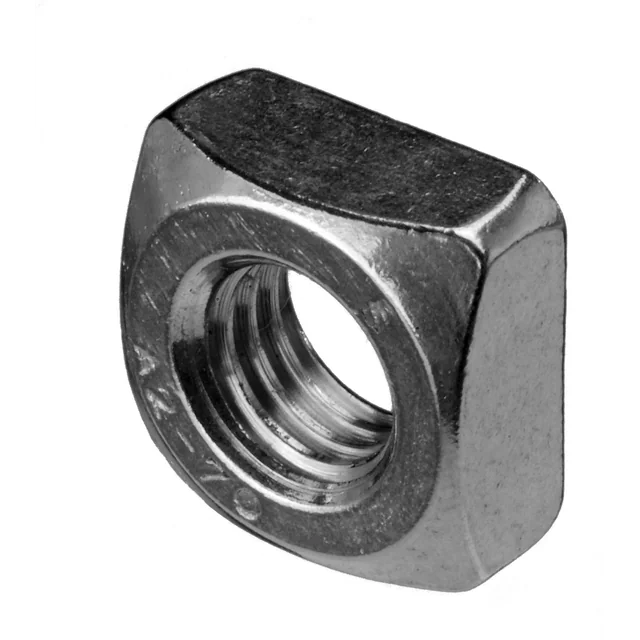 Package 200 pcs nut M8 square, stainless A2