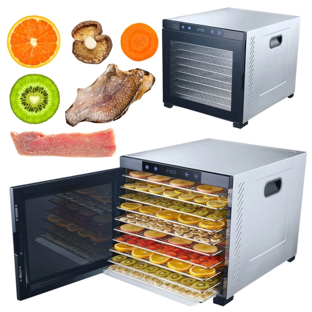 Paddestoel Fruit Voedsel Vlees Vis Droger Dehydrator Stalgast 690310