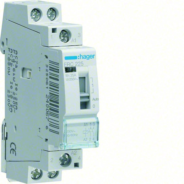 Paigaldusrelee 2NO 16A 230V AC