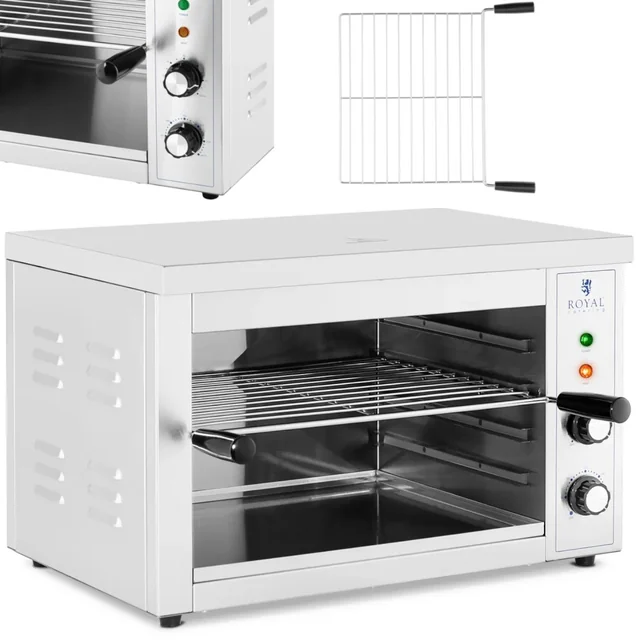 Pâine de pâine salamanderă pentru caserole de pâine prăjită 50-300 C 3000 W