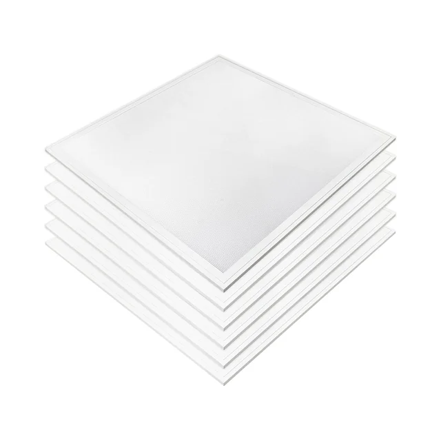 Painéis de LED brancos - 60x60 - IP20 - 45W - 4830 Lúmens - 4000K - 5 Anos 6 Unidades/pacote