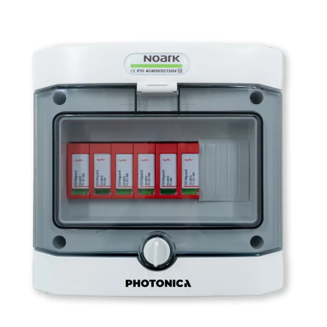 Painel de distribuição PHOTONICA DC 2MPPT DC Tipo II 2 strings PDC-2D2-B