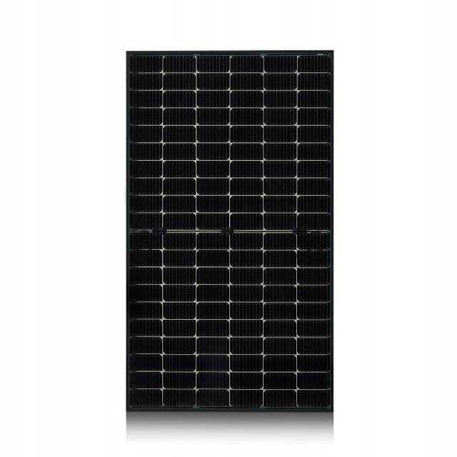 Painel fotovoltaico LG frente e verso preto, potência 365W