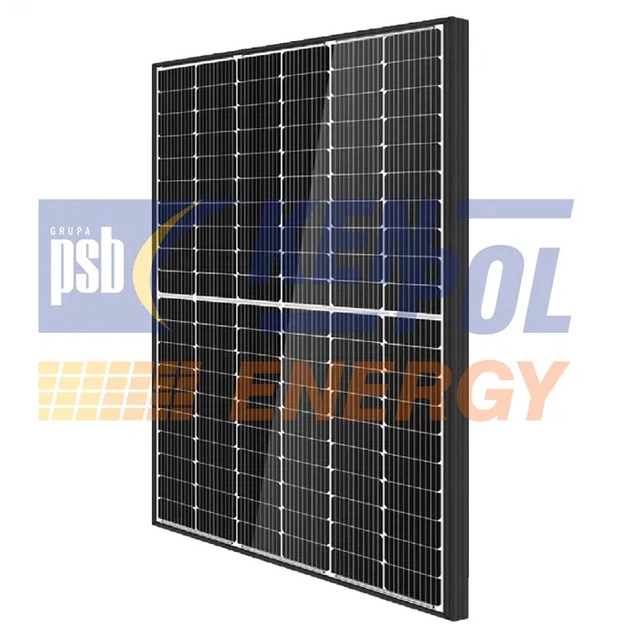Painel Módulo Fotovoltaico Leapton 430W moldura preta Ntype