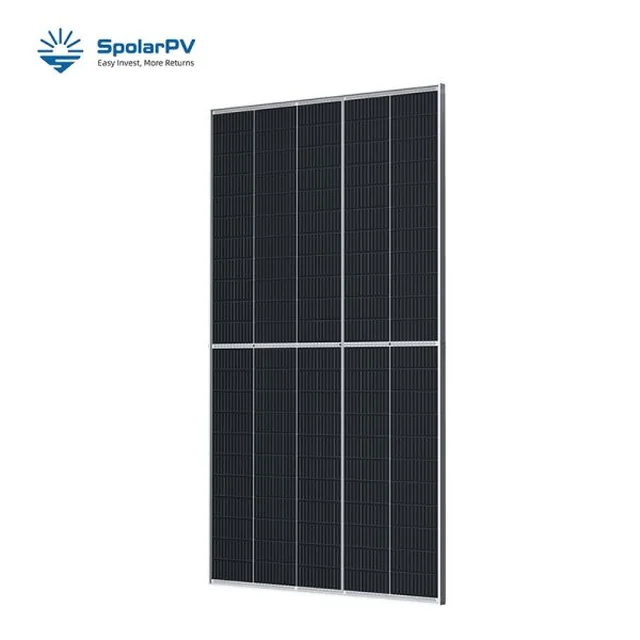 Painel solar SpolarPV 550W SPHM6-55L com moldura cinza