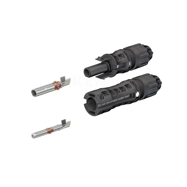 Pair of photovoltaic connectors 4-6mm² MC-PV-4-EVO2 1500V, Staubli