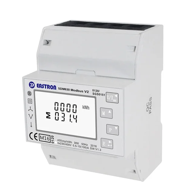 Pametni merilnik DEYE Trifazni SDM630 Modbus V2 P3, EASTRON