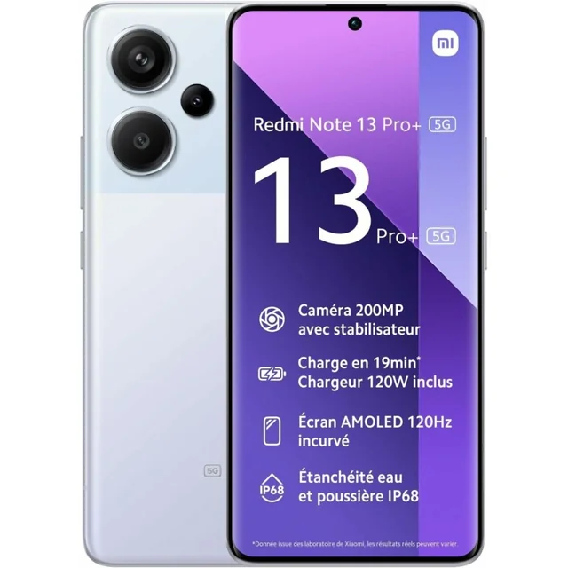 Pametni telefoni Xiaomi Redmi Note 13 Pro+ 6,67&quot; Mediatek Dimensity 7200 Ultra 8 GB RAM 256 GB Purpura