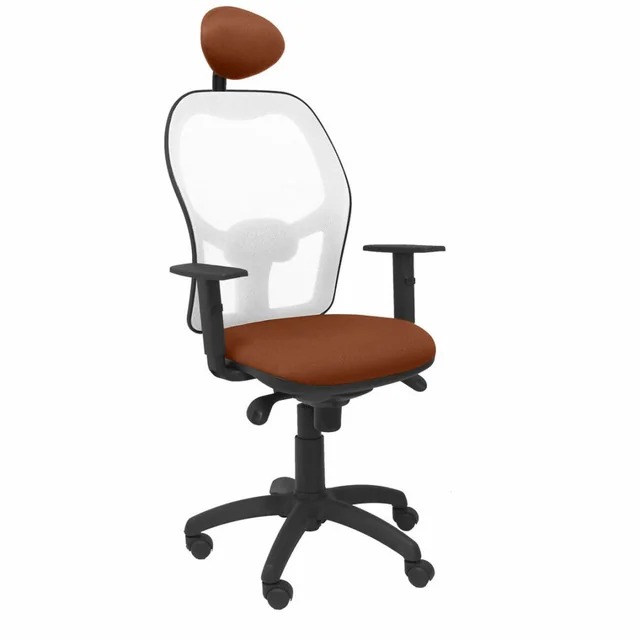 P&amp;C Office Chair with Headrest Jorquera ALI363C Brown