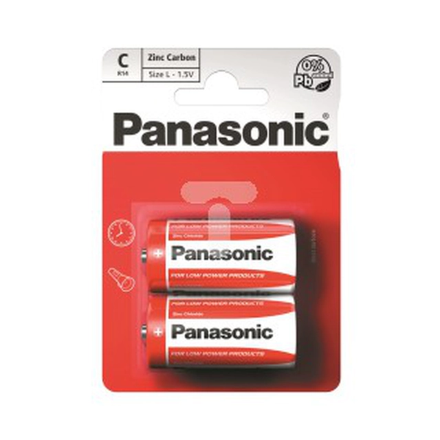 Panasonic Baby C -akku / R14 2 kpl.