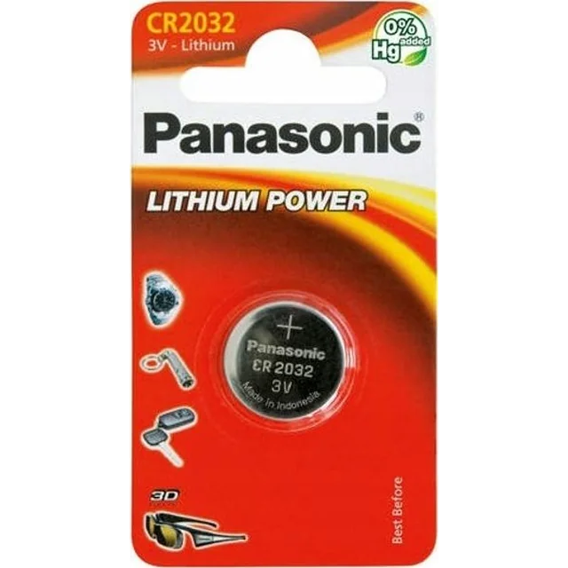 Panasonic Bateria Lithium Power CR2032 12 szt.