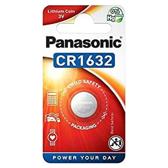 Panasonic Battery CR1632 1 pcs.