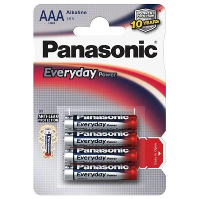 Panasonic Everyday Power AAA baterija / R03 4 kos.