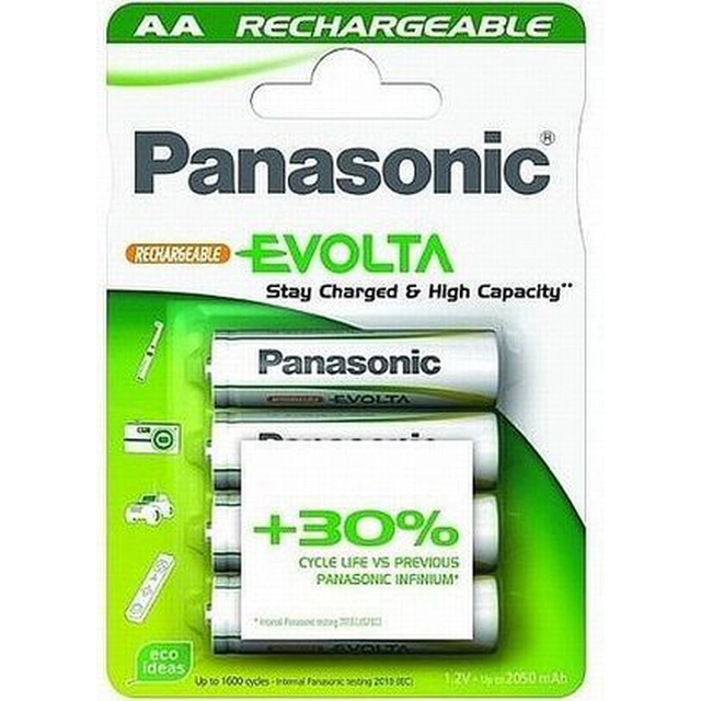 Panasonic Evolta AA battery / R6 1900mAh 4 pcs.