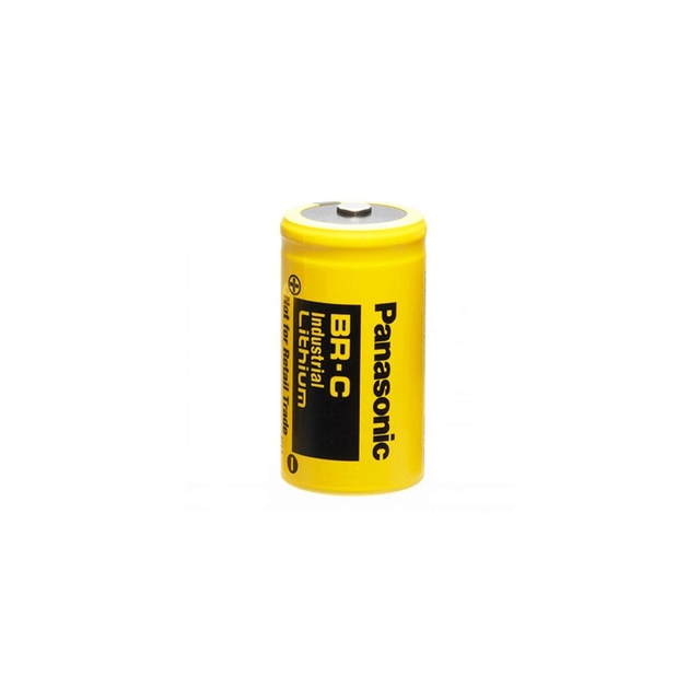 Panasonic lithium battery BR-C type R14 3V 26,2mm xh 50mm 5000mA