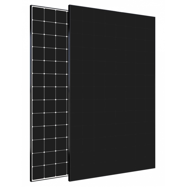 Paneel met Sunpower Maxeon micro-omvormer 6 AC, 435W, zwart frame, efficiëntie 22%, 25 jaar garantie