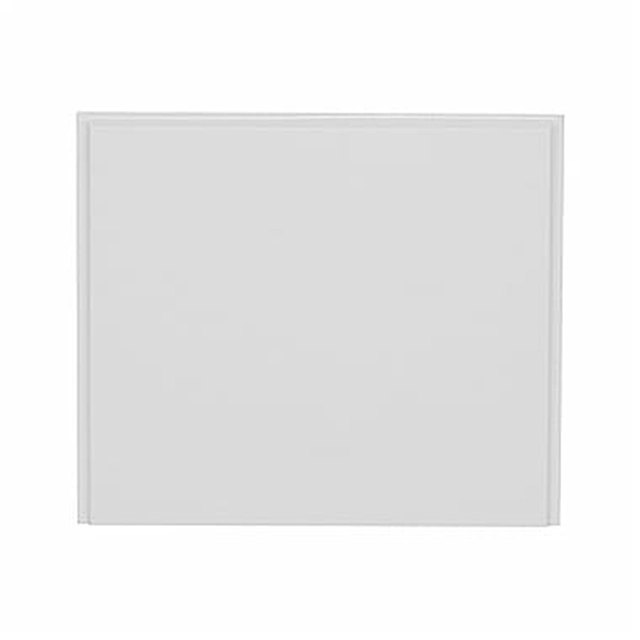 Panel lateral circular Uni2 70 cm para bañera rectangular, blanco