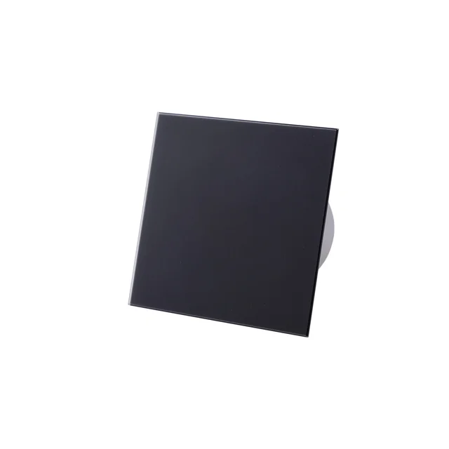 Panel para cuerpo de ventilador Awenta Trax, negro brillante PTGBP 125mm